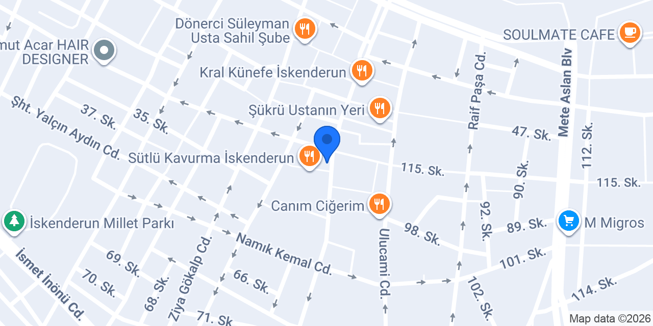 Kızıltan Optik konumu