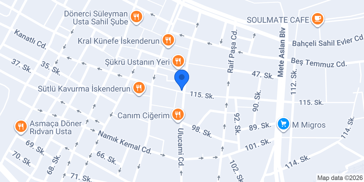Asar Küçük -Diş Hekimi konumu