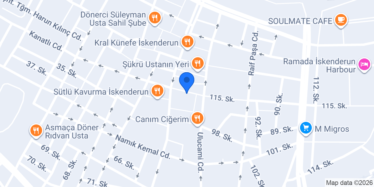 Komten İç Giyim konumu