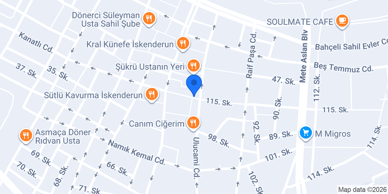 DİŞ HEKİMİ ÖZGE UÇMAZ konumu