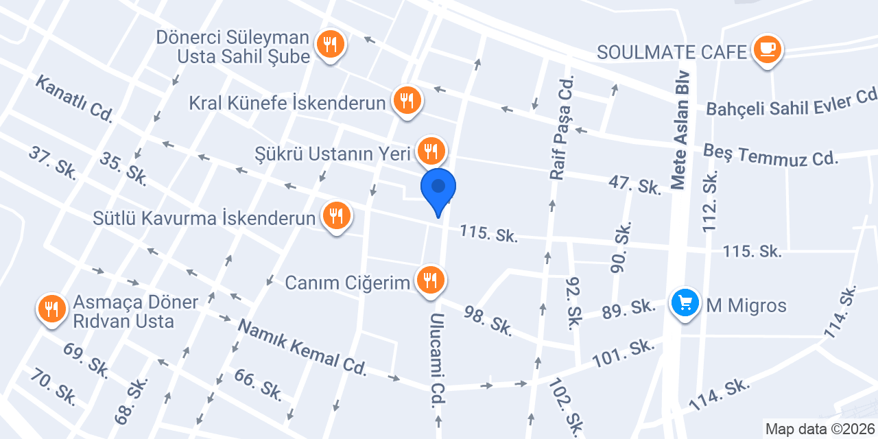 İsmetoğulları Hukuk & Danışmanlık konumu