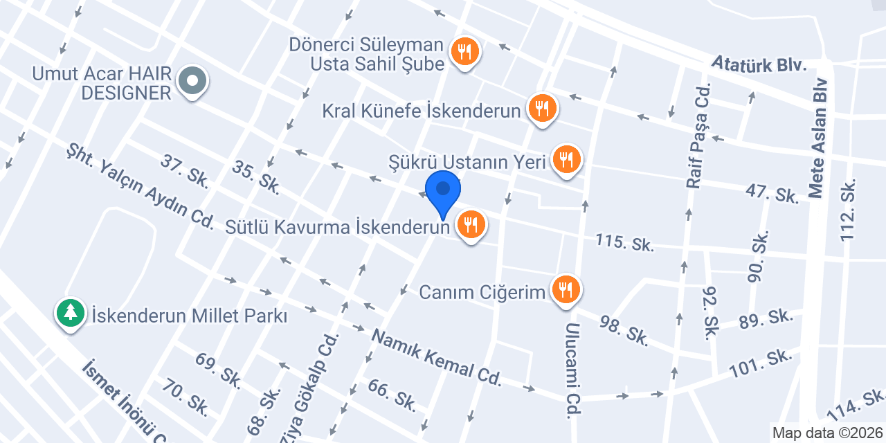 ALTUN HUKUK BÜROSU - AV.EYÜP ALTUN konumu