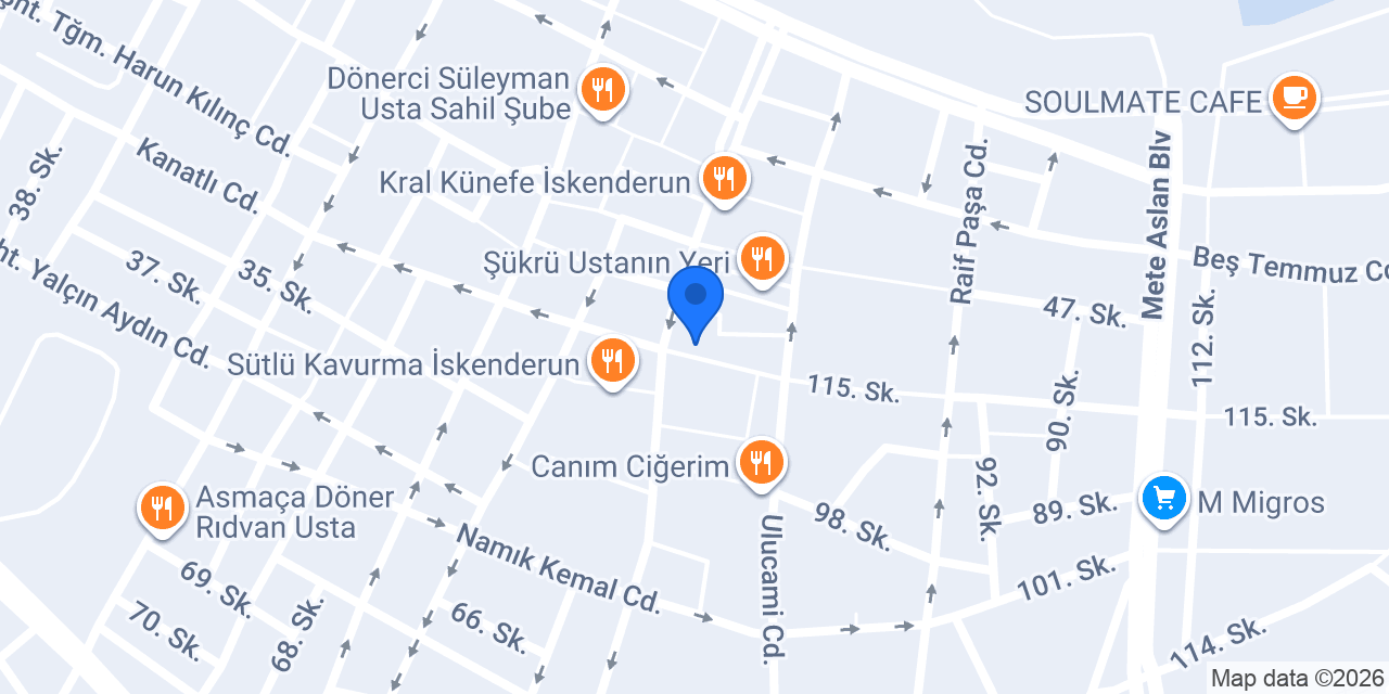 İnoda Danışmanlık Hizmetleri Ltd. Şti. konumu