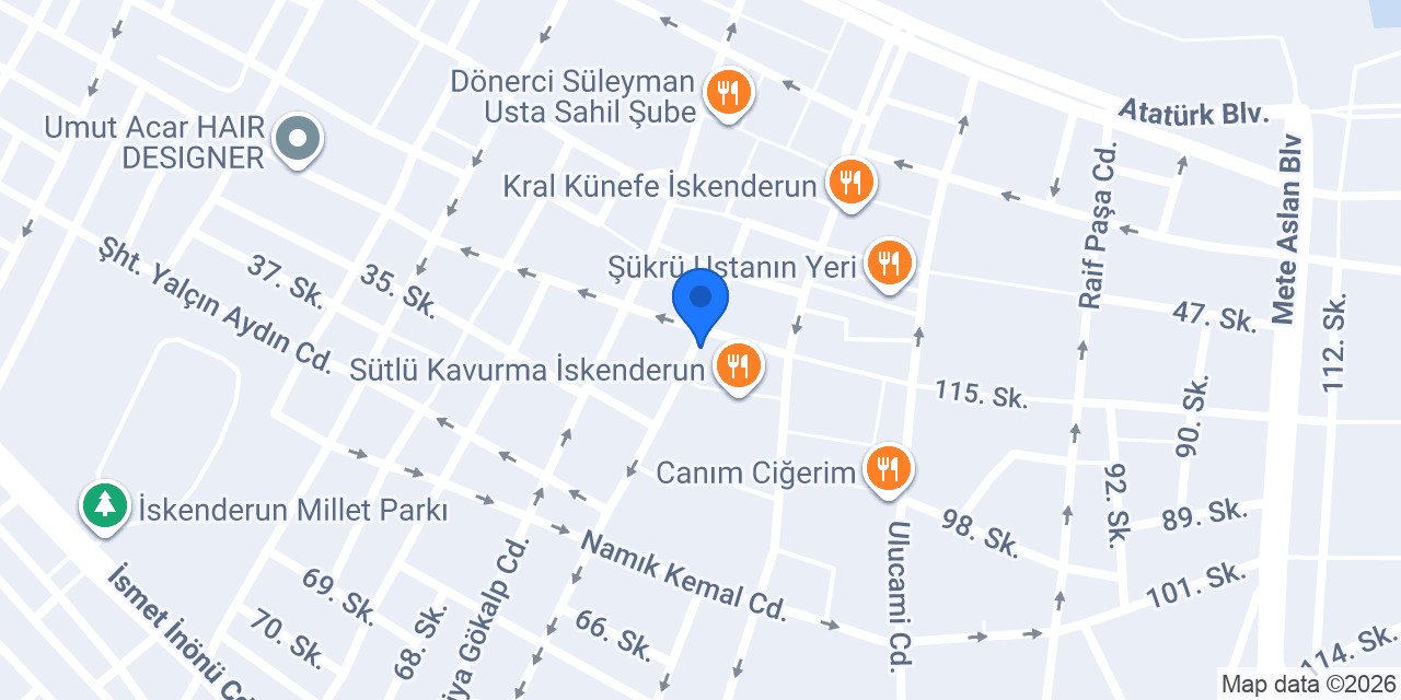 Maça Kızı Döner&Fast Food konumu