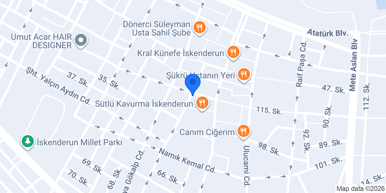 KayaAlp İnşaat konumu
