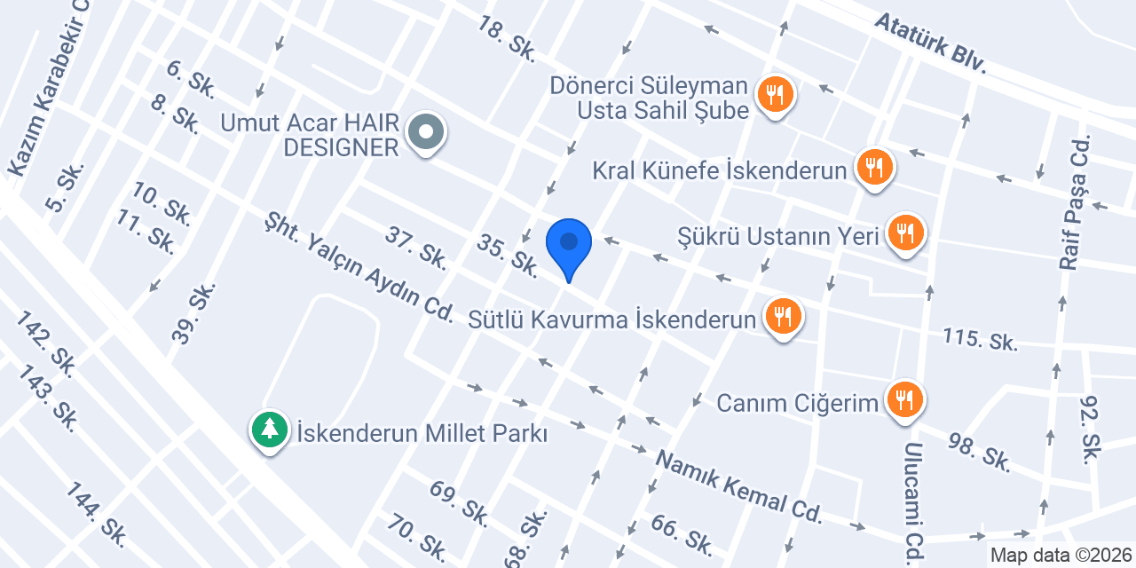 İskenderun Gazetesi konumu