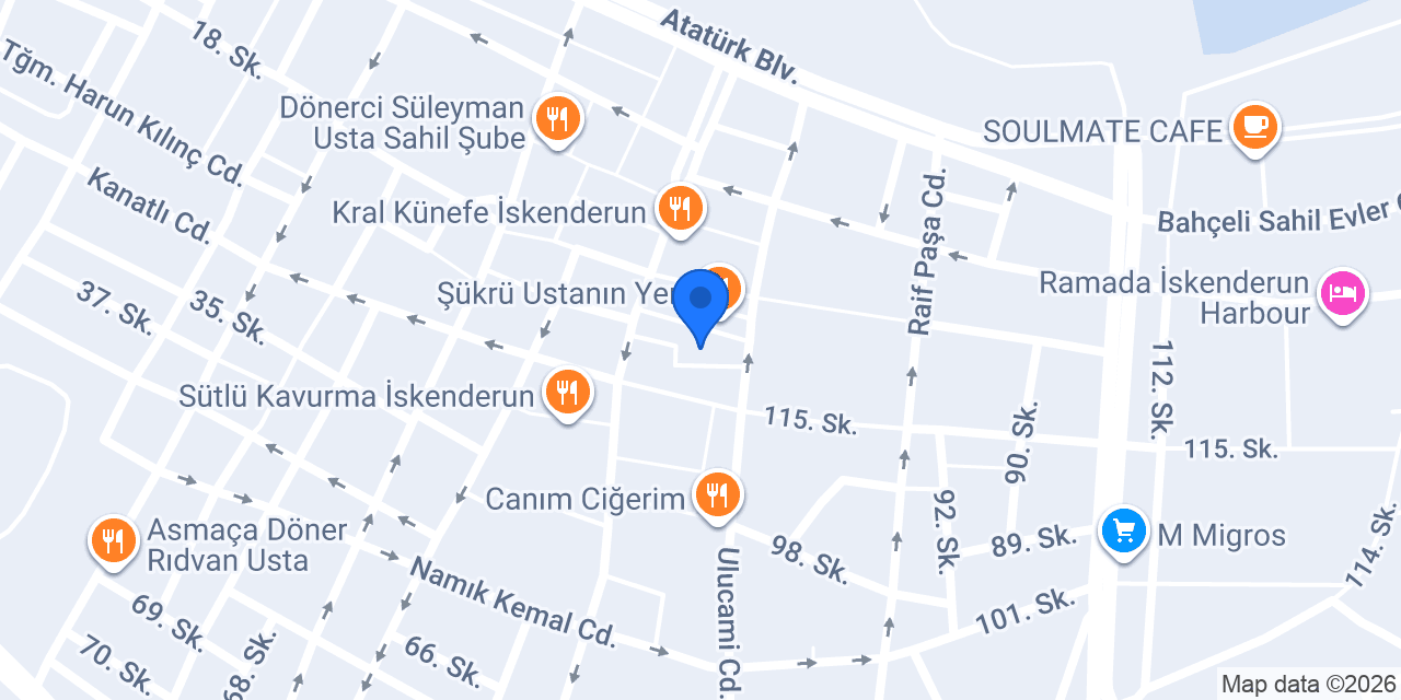 Cezayirlioğlu Şifalı Bitkiler konumu
