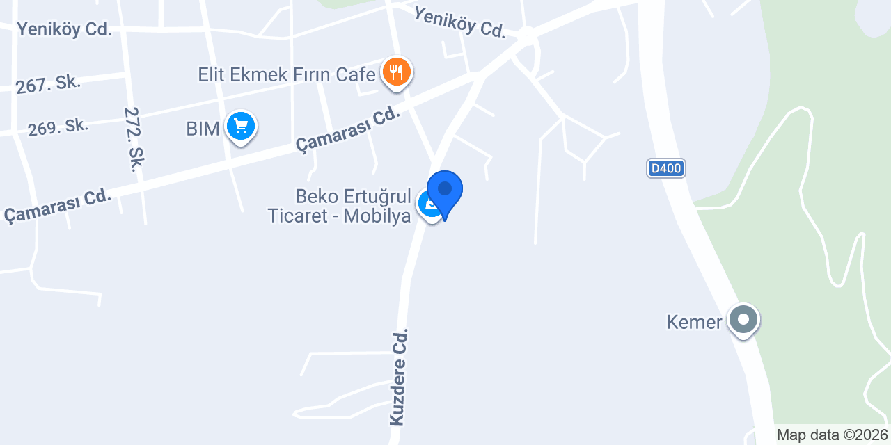 Akdeniz Concept Tente / Döşeme konumu