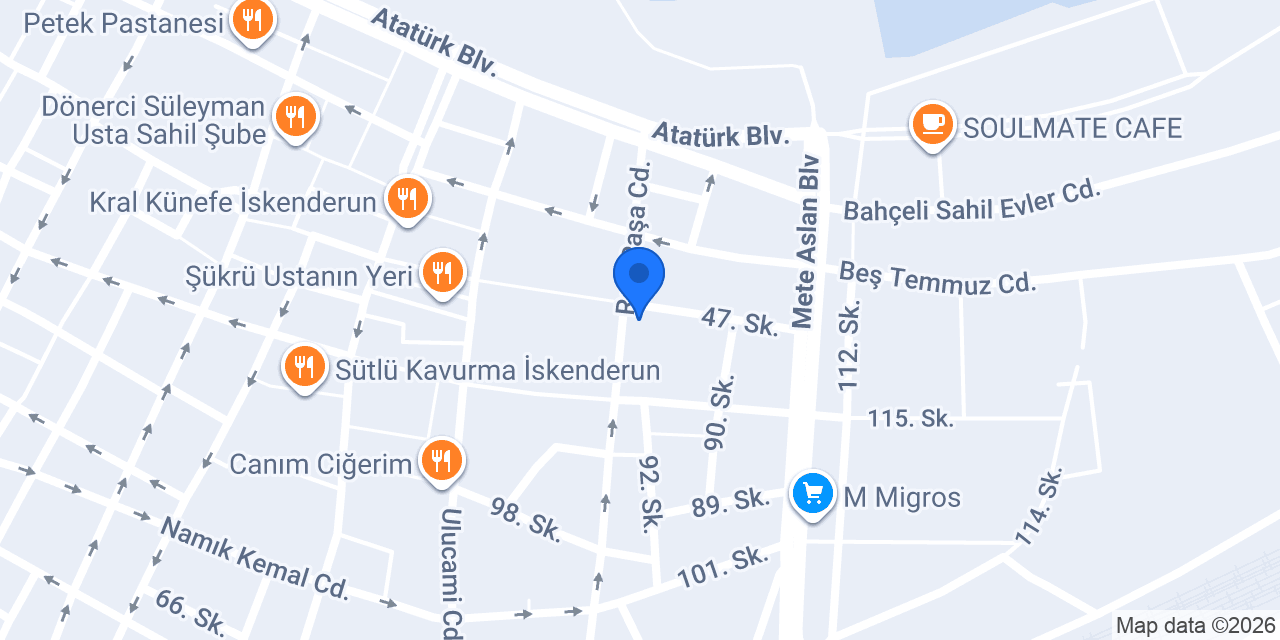 Av.Necati Yıldız konumu
