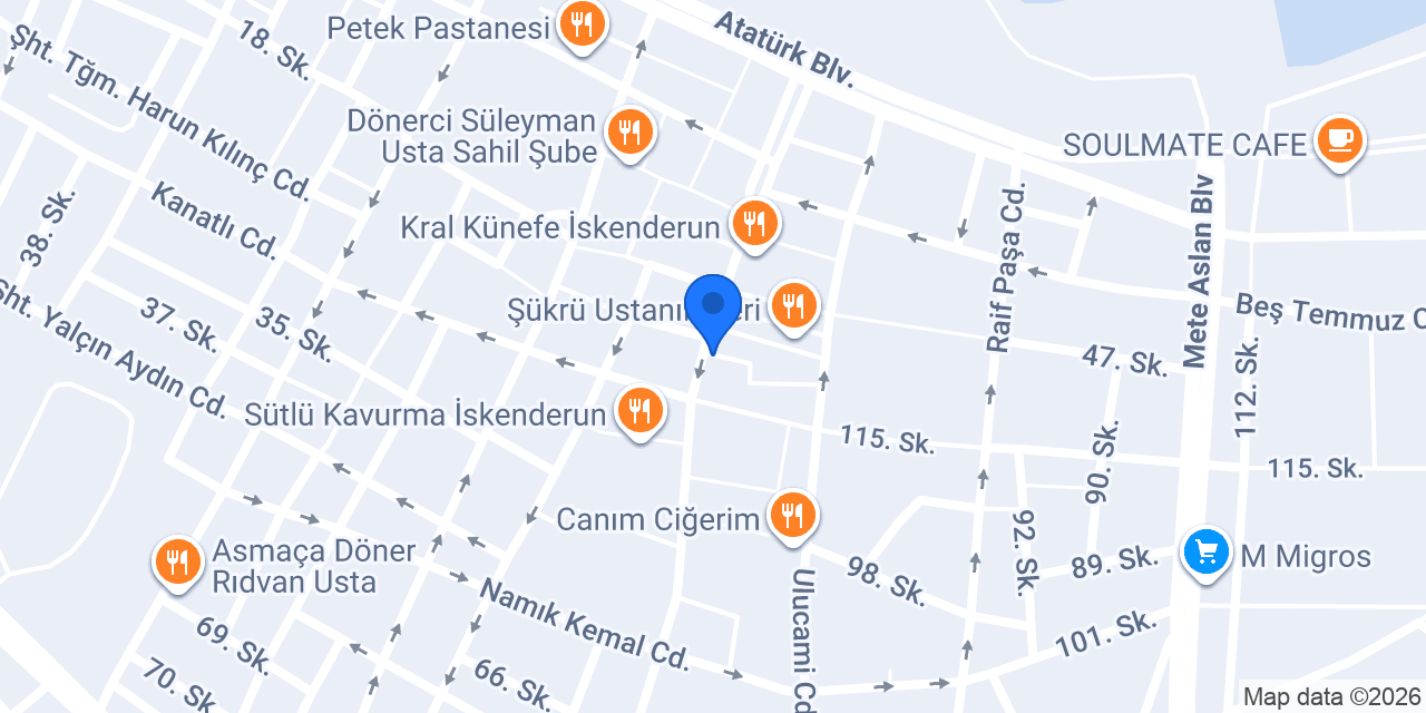 Nerse Hukuk Bürosu konumu