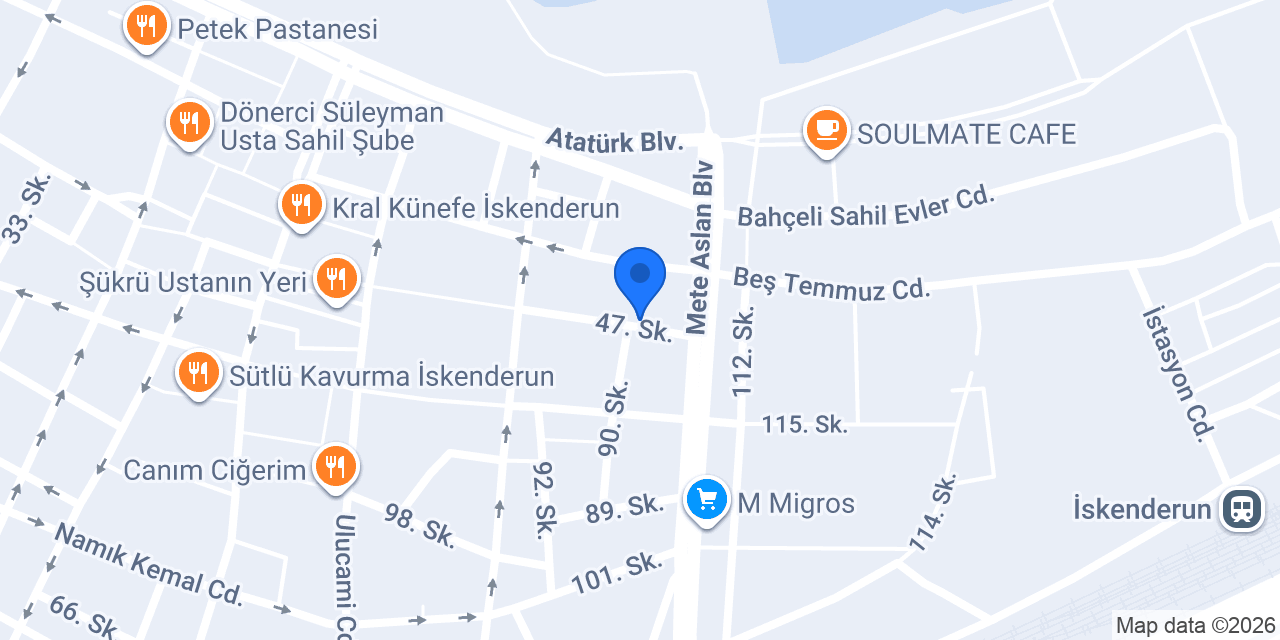 FIRAT USTA KEBAP SALONU konumu
