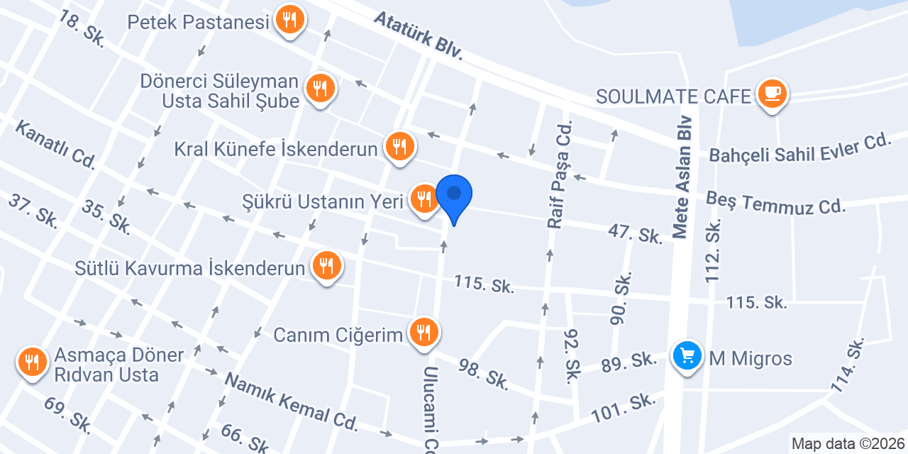 İslamoğlu Mühendislik konumu