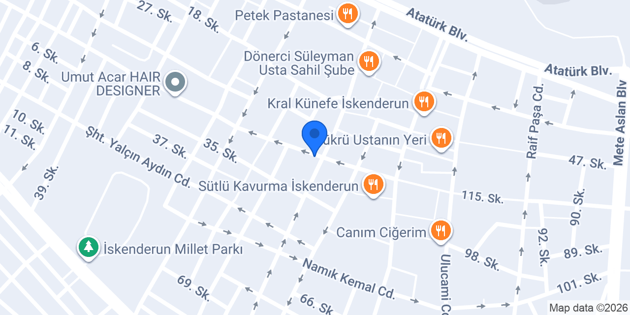 Zeus Cafe&Bistro konumu