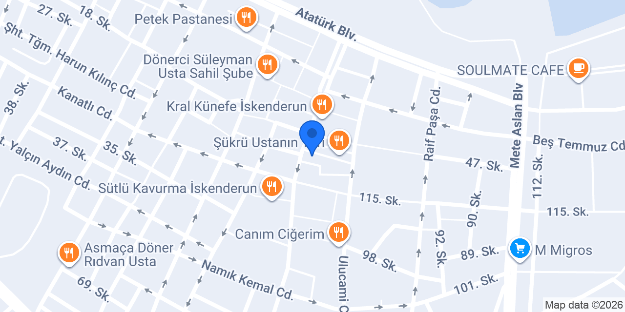 Sena Giyim konumu