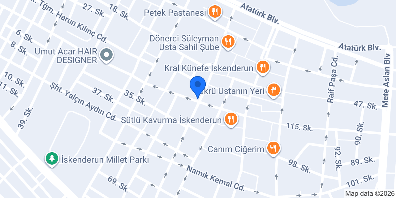 Peri Büfe konumu