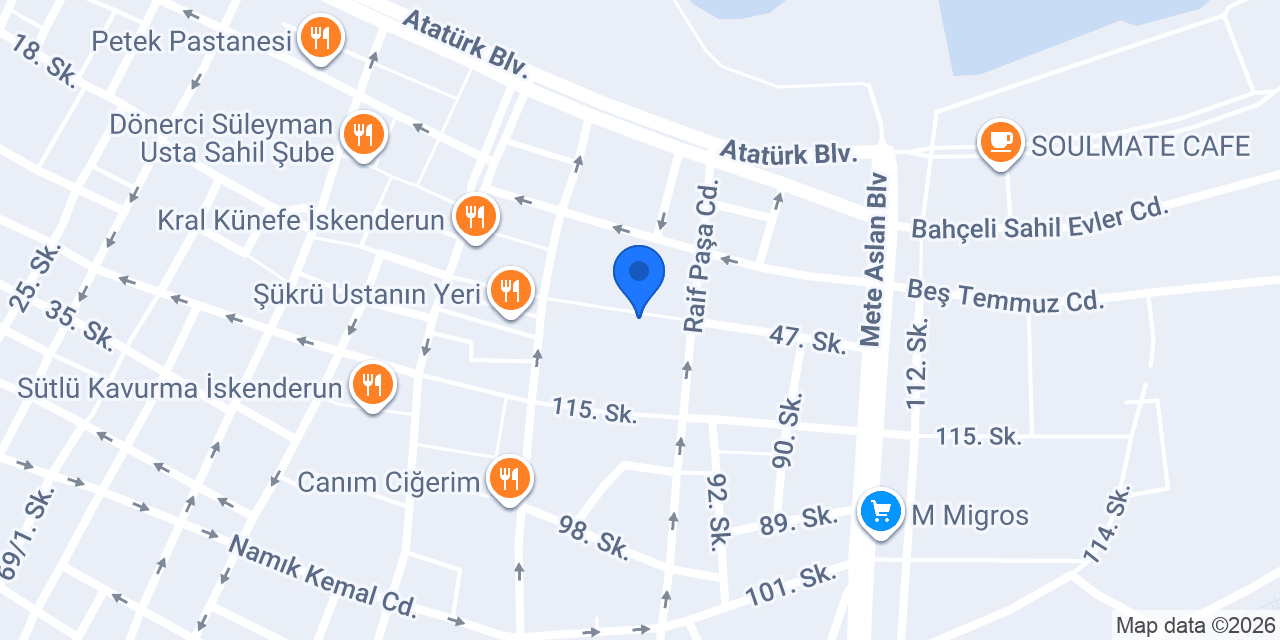 ERAY ERKEK KUAFÖRÜ konumu