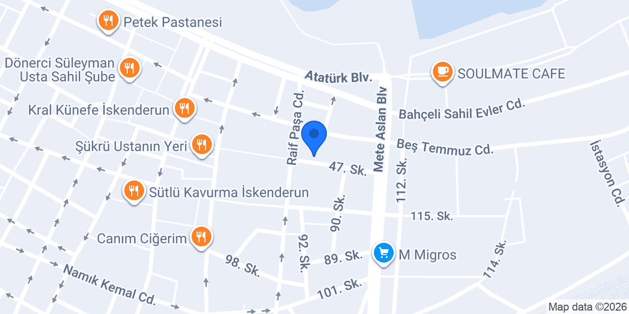 AKDENİZ BALIKÇILIK konumu