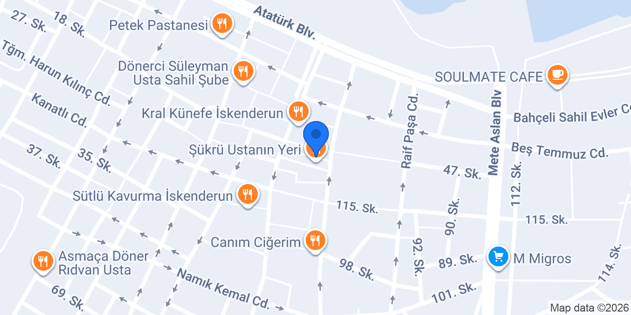 KÖSEOĞLU LOKANTASI konumu