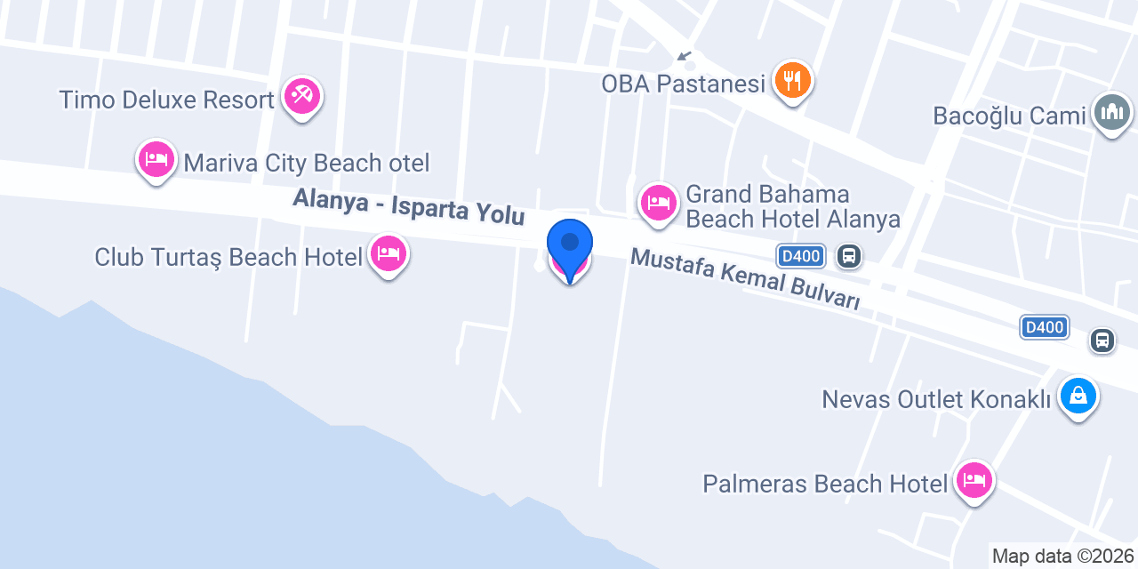 Insula Resort & Spa Otel konumu