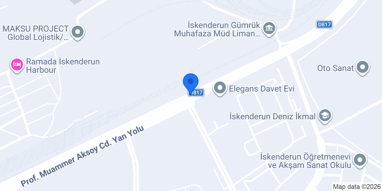 İSKENDERUN TAKSİ ( KARAĞAÇ MERKEZ ) konumu