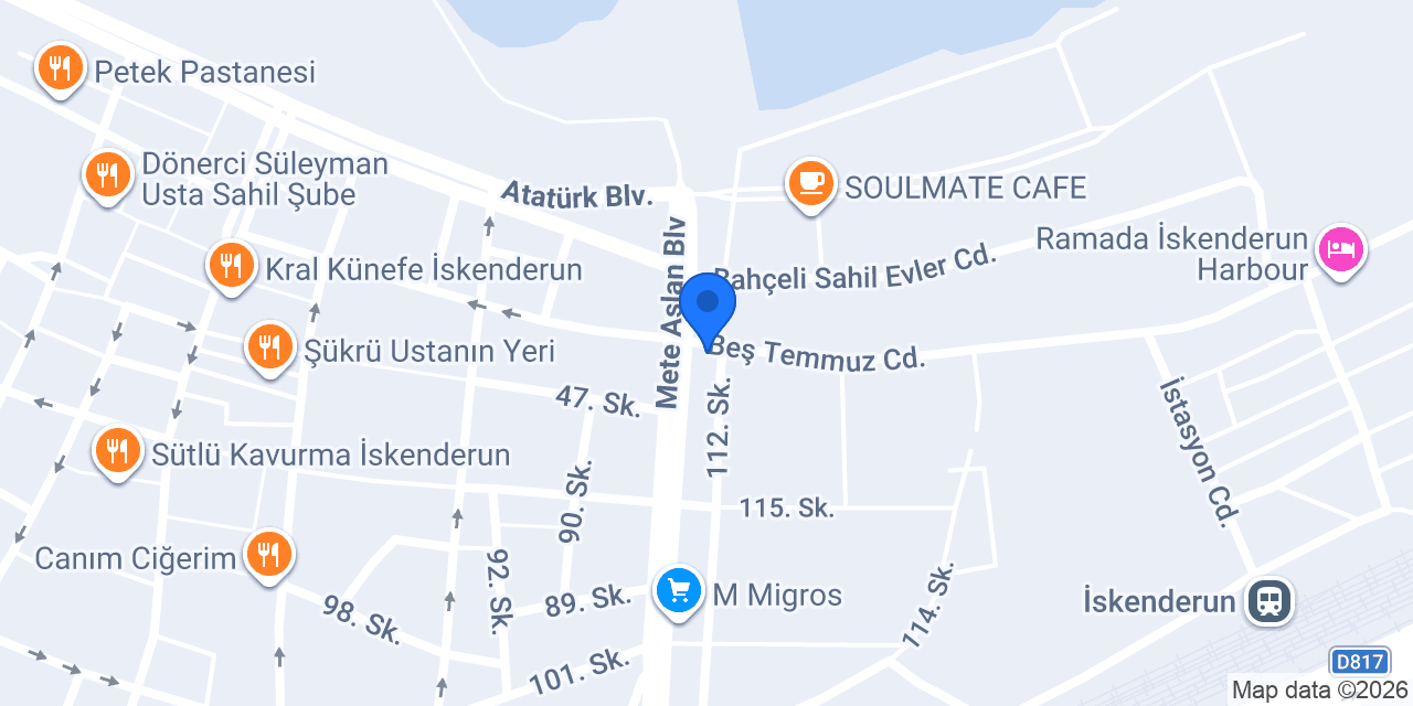 Uygun AVM İskenderun konumu