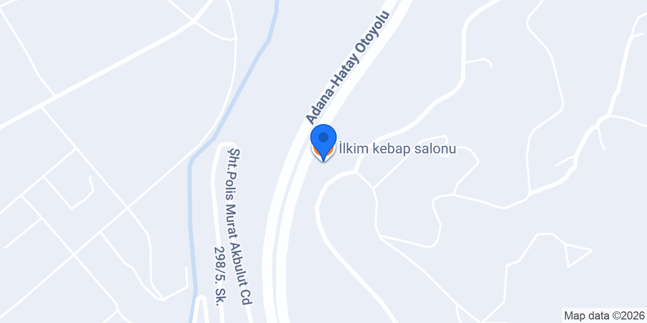 İlkim kebap salonu konumu