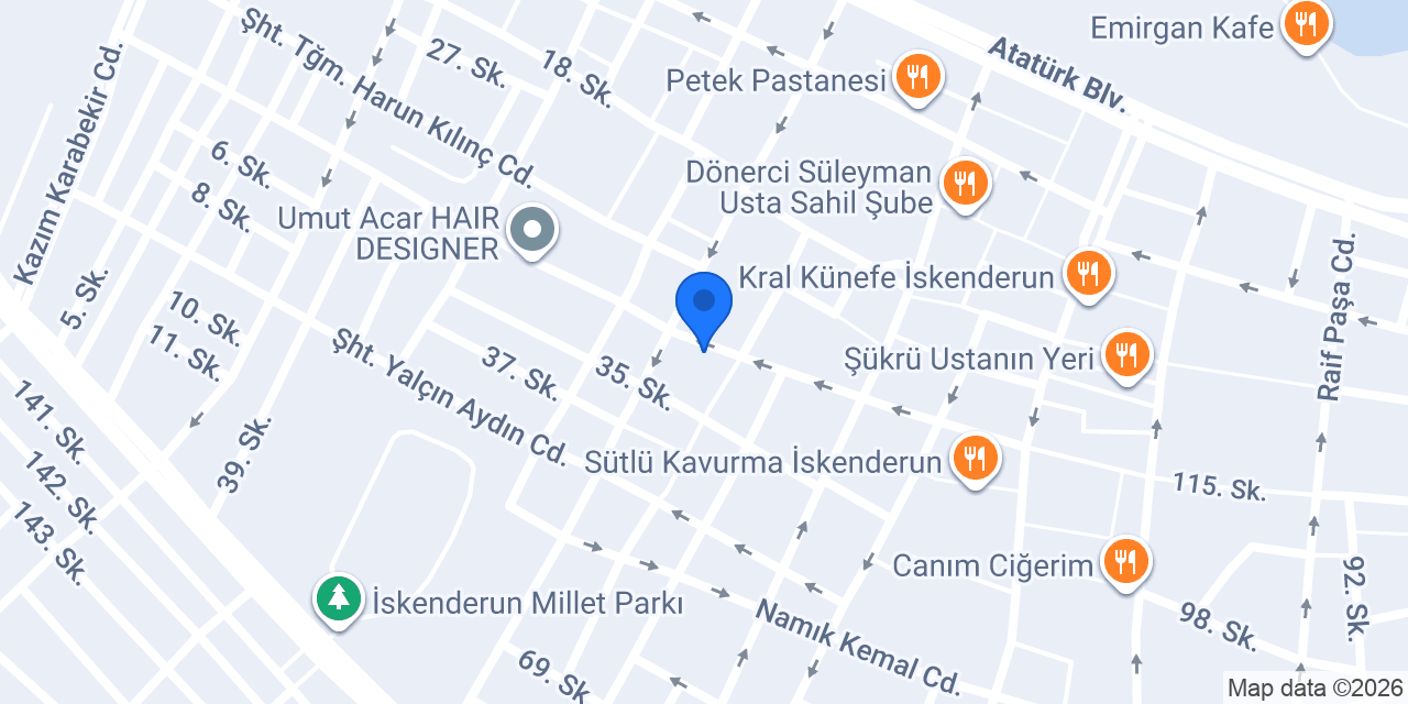 Aycan KALKAN Estetik Studio konumu