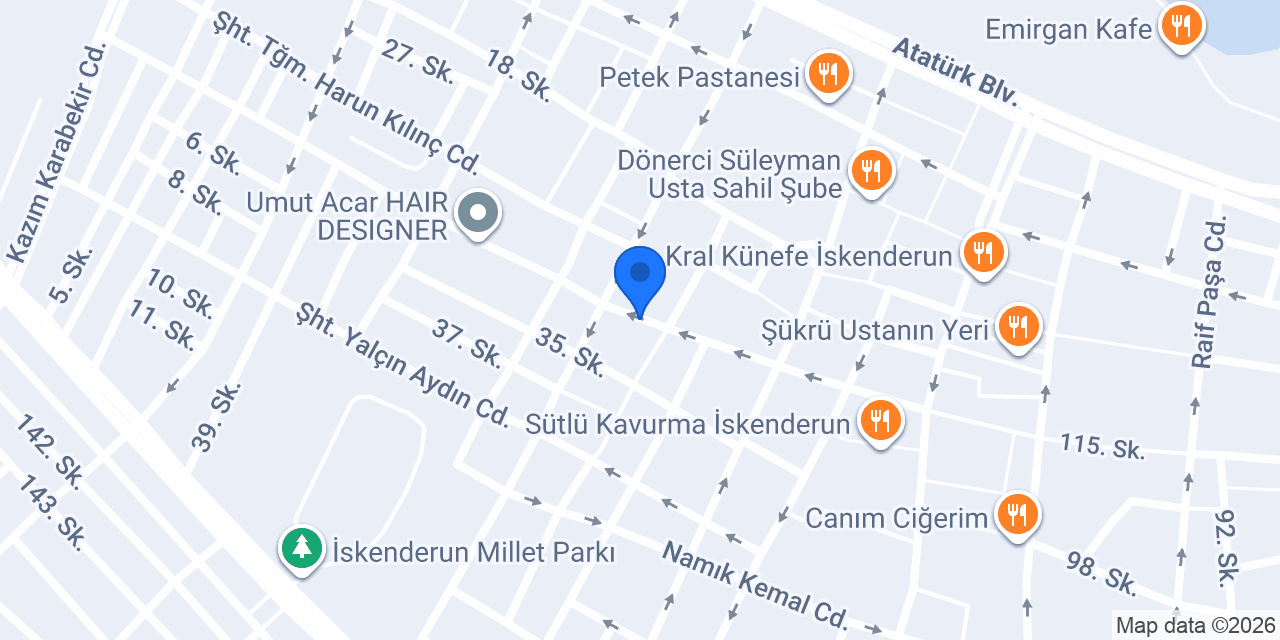SEKÜÇOĞLU DİŞ KLİNİĞİ konumu