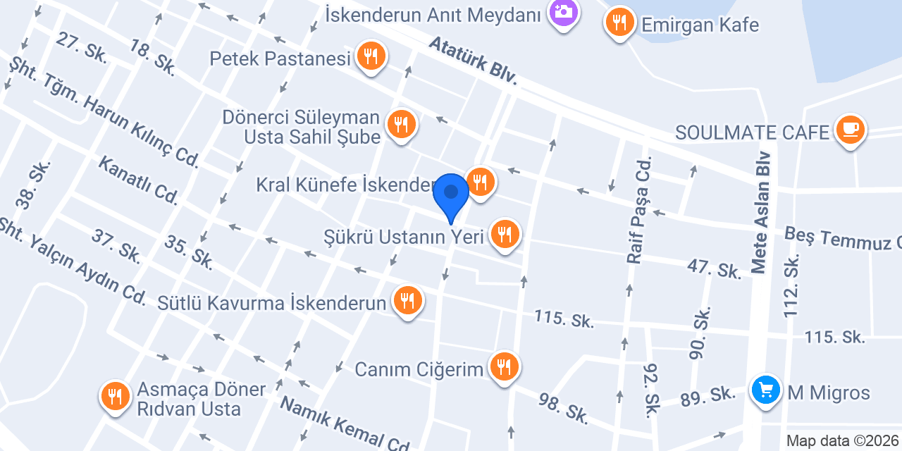 Rota Kurs Merkezi konumu
