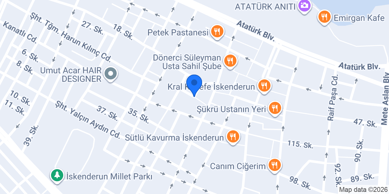 Kent Otopark - Oto Yıkama konumu