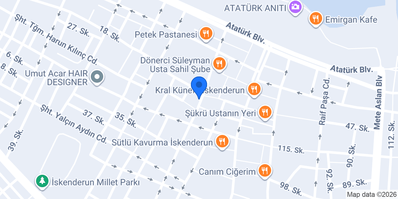 Cadde Lezzet konumu