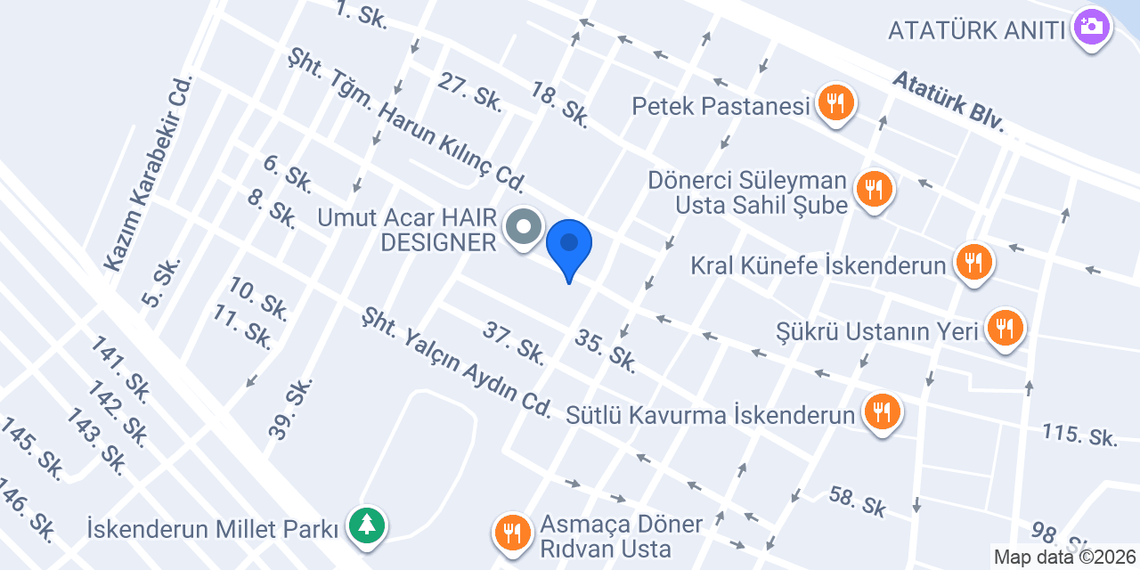 İskenderun Masaj Salonu Terapi Melekleri konumu