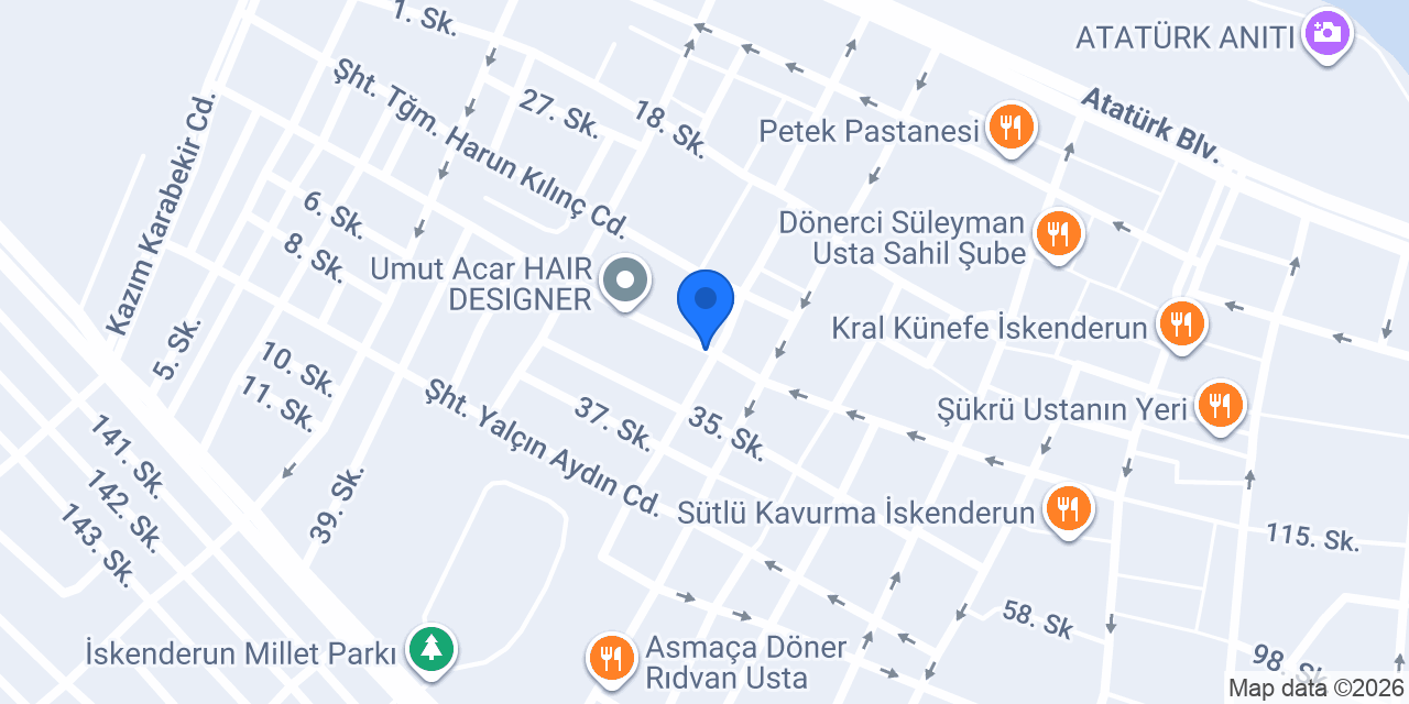 Avukat Nihan Mercanoğlu İskenderun konumu