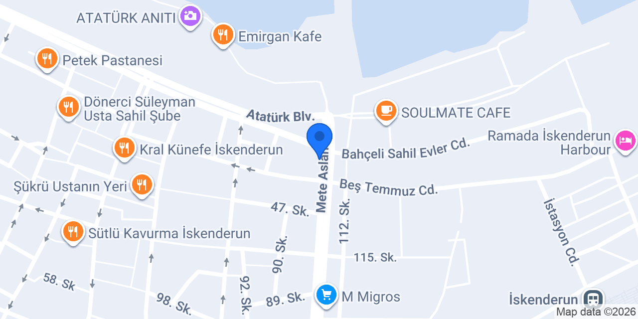 Keser Hukuk Bürosu konumu