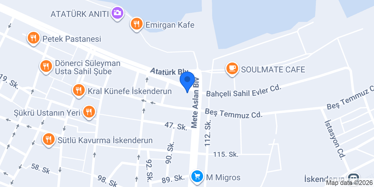 BULVAR TAKSİ 2 konumu