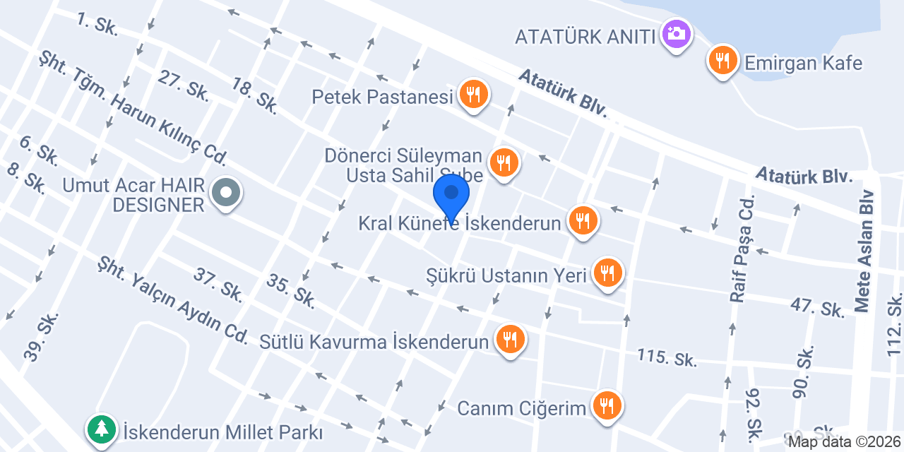 Belgin Abla Mutfağı konumu