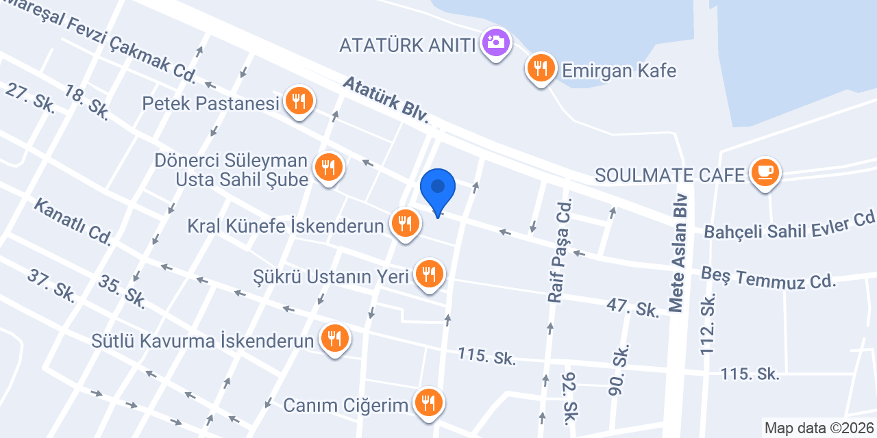 Hakan Erkek Kuaforu konumu