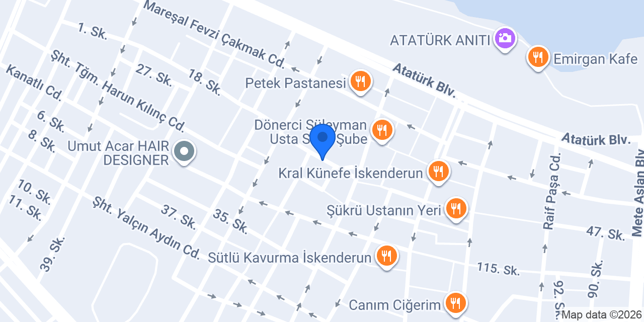 Kristal Piercing & Tattoo Studio konumu