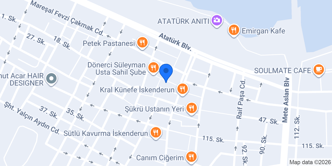 326 Sokak Cafe Restaurant Nargile konumu