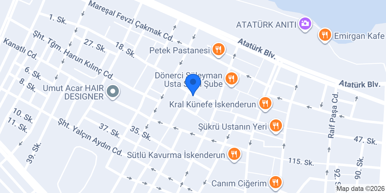 Tostçu İbo (İSKENDERUN) konumu