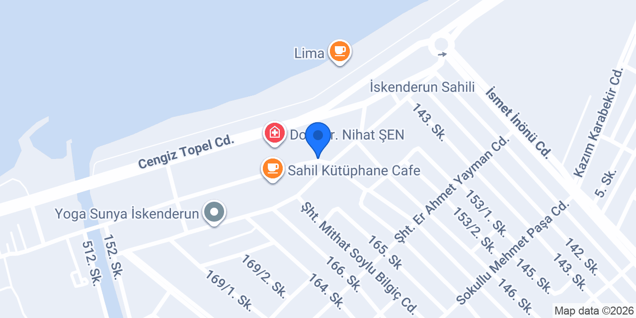 İskenderun Briç Klübü konumu