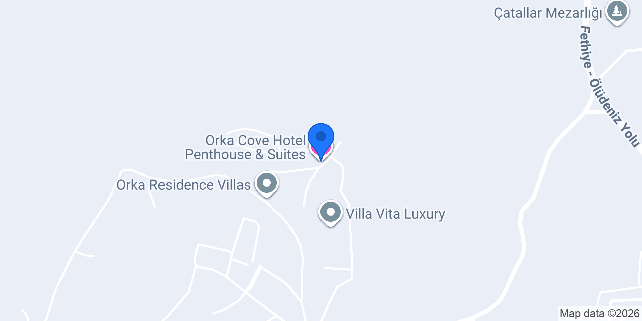 Orka Cove Hotel Penthouse & Suites konumu