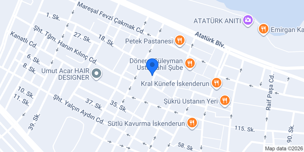 Kuaför Murat aytaş konumu
