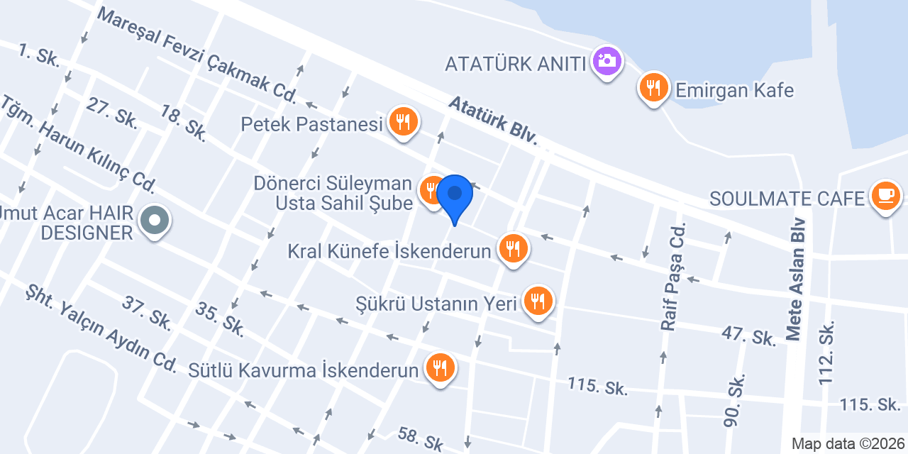 Kahvecibey konumu