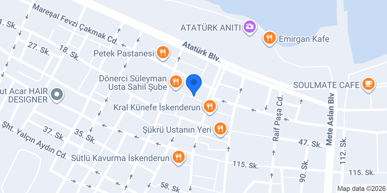 İskenderun Apartman ve Site Yönetimi Firması konumu