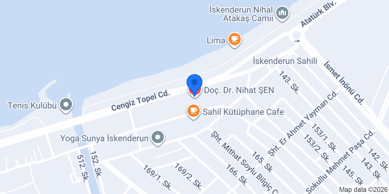 Doç. Dr. Nihat ŞEN konumu