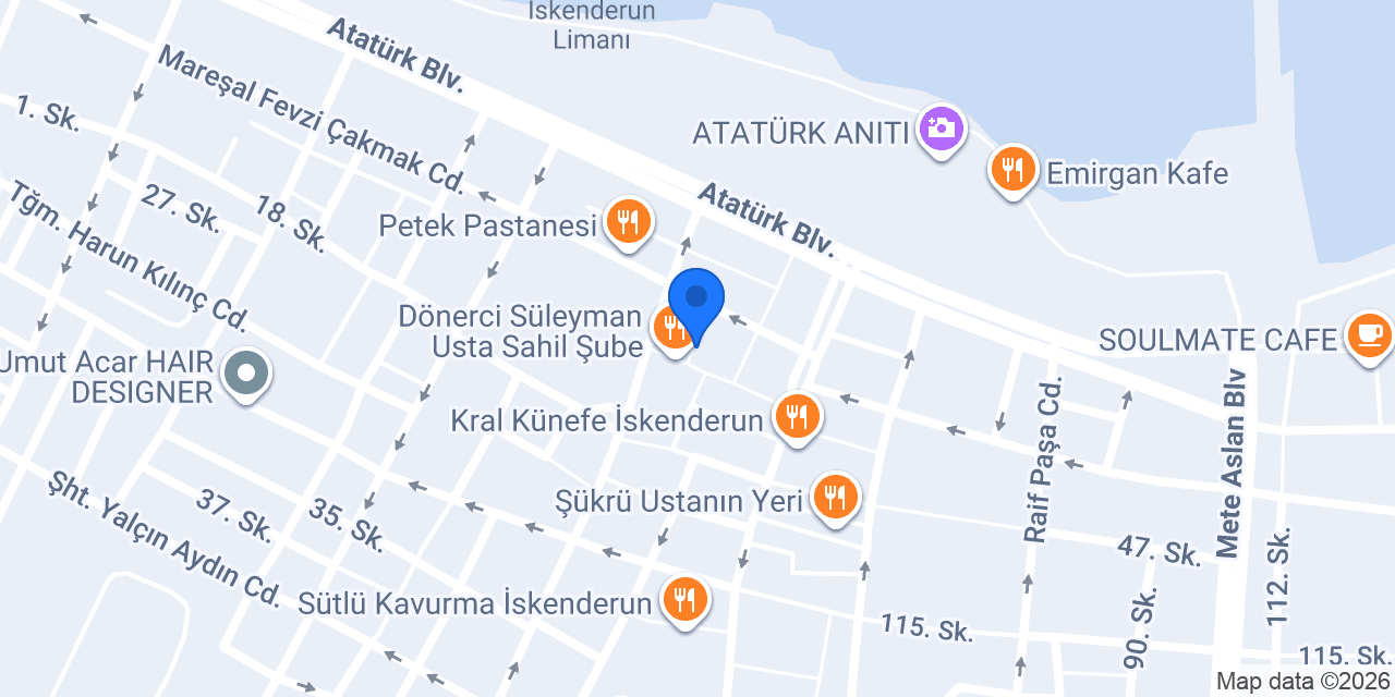 CAFE MAKARİNA konumu