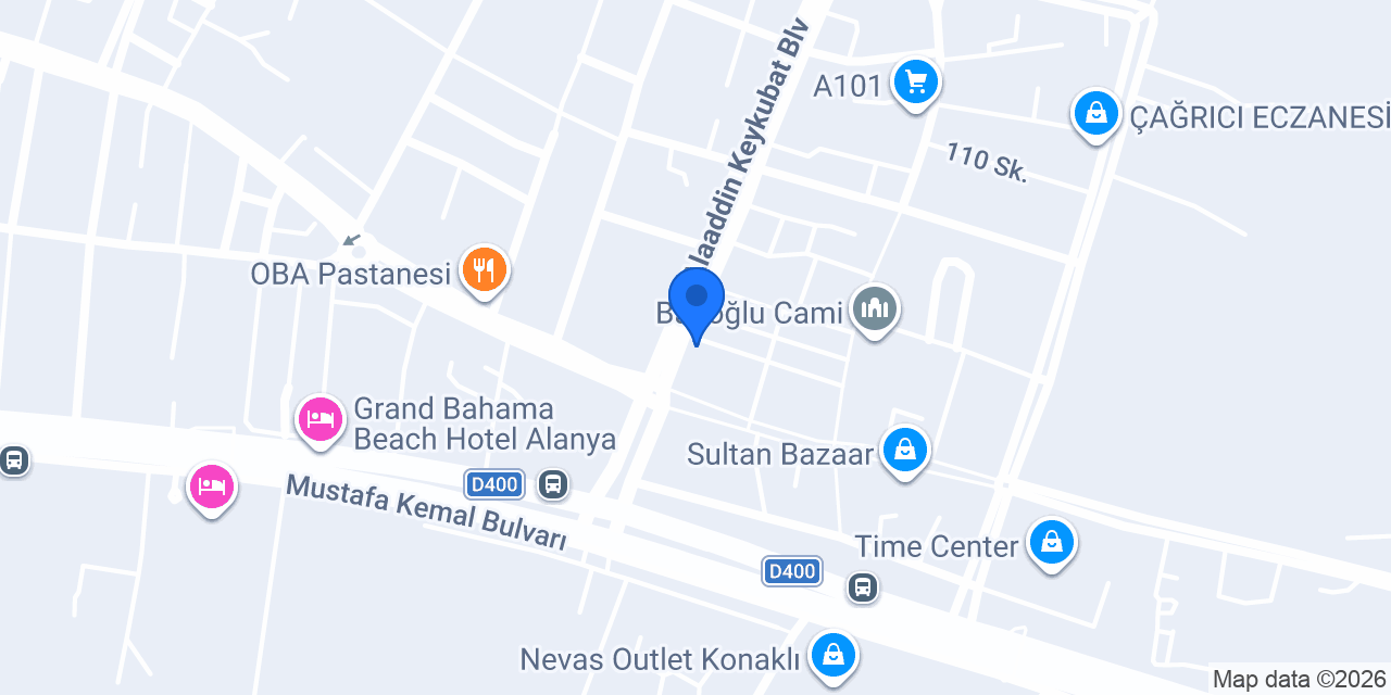 Yeni Mevlana Eczanesi konumu