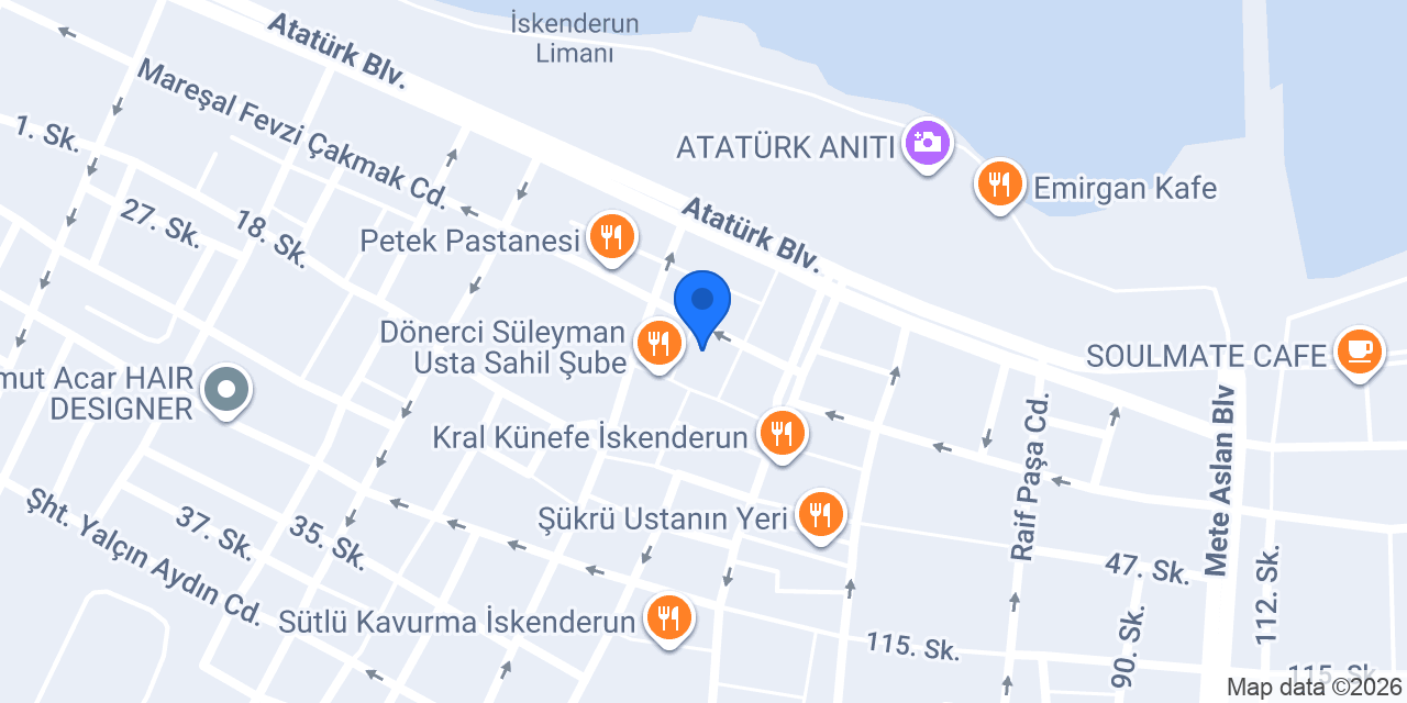 PRM Cheese İskenderun konumu