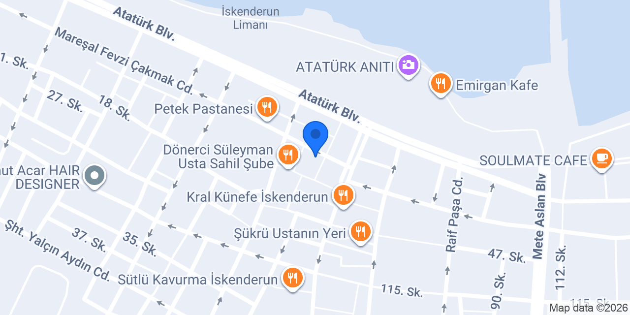 Laos Coffee İskenderun konumu